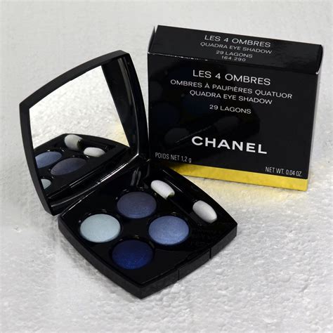 chanel eyeshadow 29 lagons|chanel les 4 ombres.